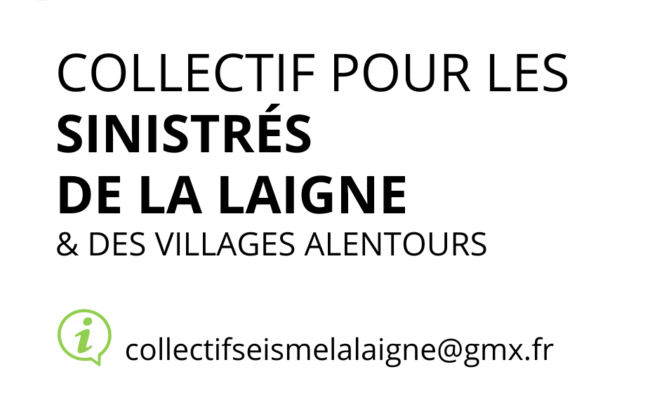 Réunion publique - Collectif pour les sinistrés
