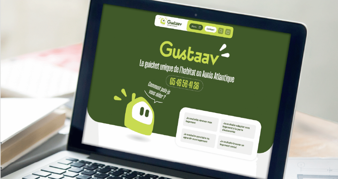 Gustaav, votre conseiller habitat débarque sur le web !