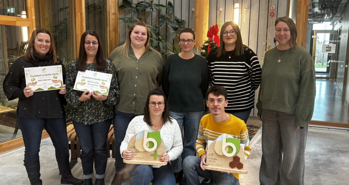 Label la Bulle Verte : une cérémonie pour valoriser les structures engagées