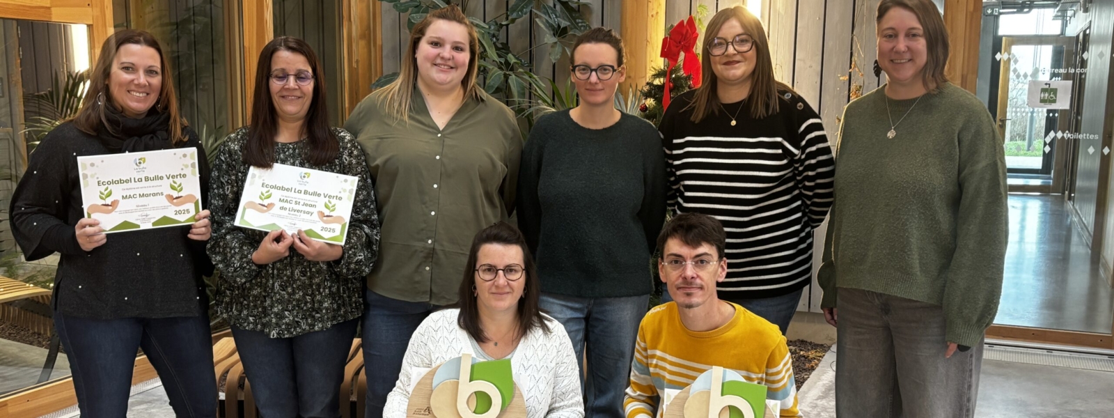 Label la Bulle Verte : une cérémonie pour valoriser les structures engagées
