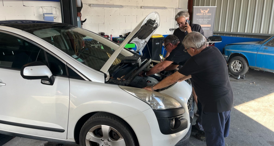 Un garage solidaire à Marans