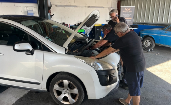 Un garage solidaire à Marans